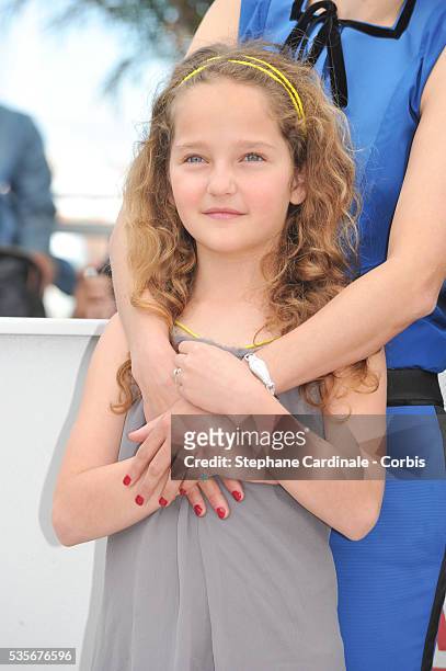 Jeanne Jestin attends Le Passe photo call during the 66th Cannes International Film Festival.