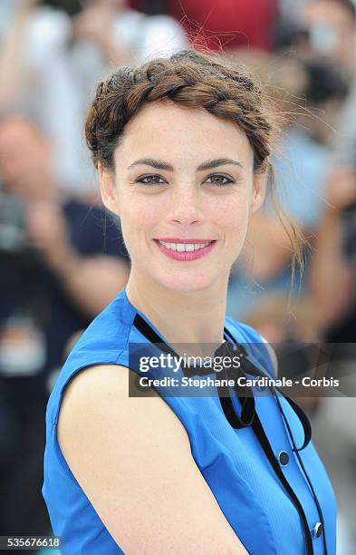 Berenice Bejo attends Le Passe photo call during the 66th Cannes International Film Festival.