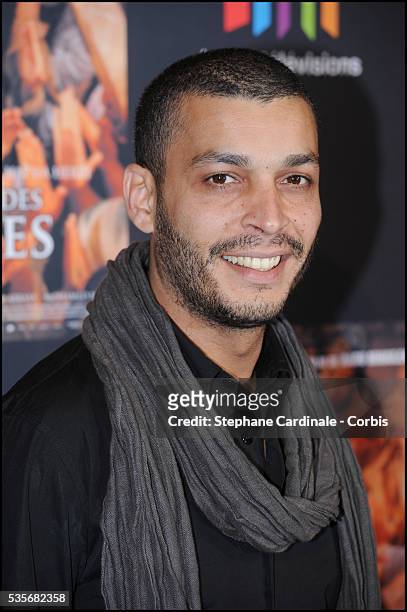 Adel Bencherif attends "La Source Des Femmes" Premiere at Theatre du Chatelet, in Paris.