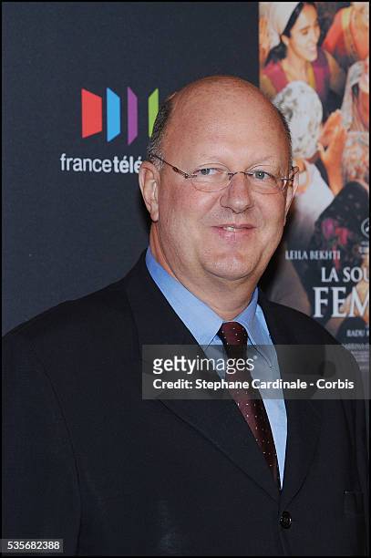 Rémy Pflimlin attends "La Source Des Femmes" Premiere at Theatre du Chatelet, in Paris.