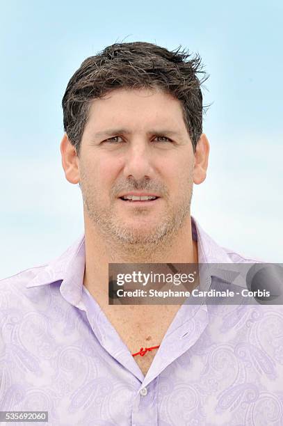 Adolfo Jimenez Castro at the photo call for "Post Tenebras Lux" during the 65th Cannes International Film Festival.