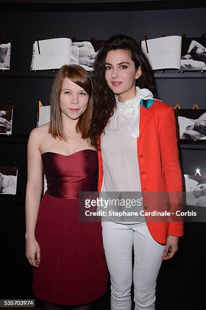 India Hair and Julia Faure attend Chaumet's Cocktail Party and Dinner for Cesar's Revelations 2013, in Paris.