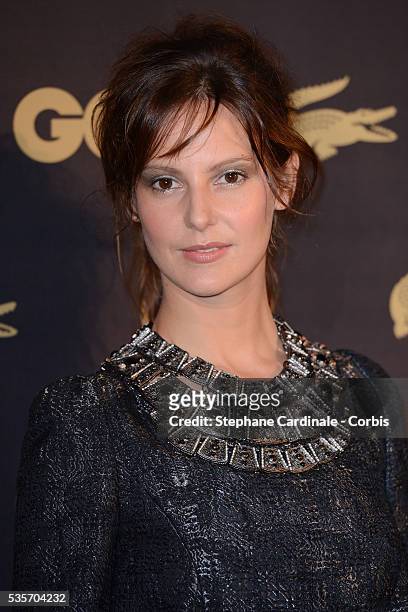 Elodie Navarre attends the GQ Men of the Year 2012 Awards at Musee d'Orsay, in Paris