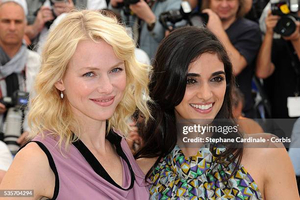 Naomi Watts and Liraz Charhi at the Photocall for 'Fair game' during the 63rd Cannes International Film Festival