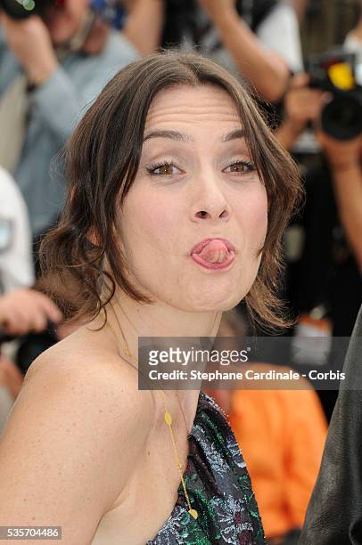 At the Photocall for 'Rebecca H. ' during the 63rd Cannes International Film Festival