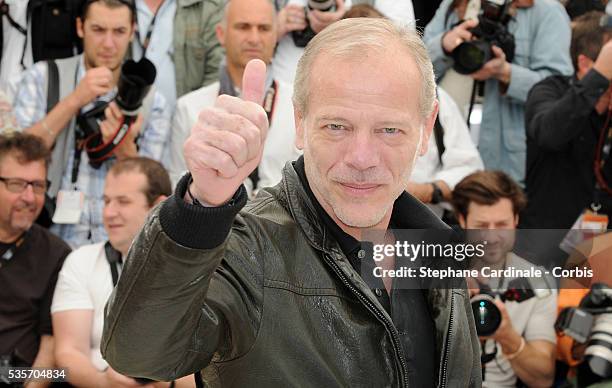 Pascal Greggory at the Photocall for 'Rebecca H. ' during the 63rd Cannes International Film Festival