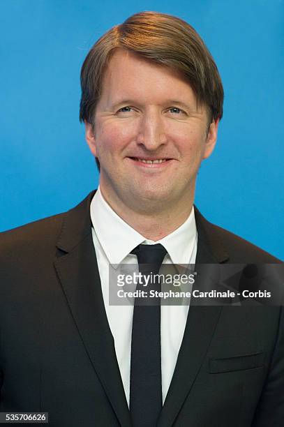 Director Tom Hooper attends the Les Miserables Photocall during the 63rd Berlinale International Film Festival at Grand Hyatt Hotel in Berlin.