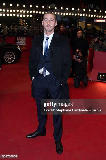 Shia LaBeouf attends the The Necessary Death of Charlie Countryman Premiere during the 63rd Berlinale International Film Festival at Berlinale Palast...