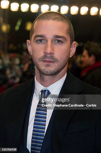 Shia LaBeouf attends the The Necessary Death of Charlie Countryman Premiere during the 63rd Berlinale International Film Festival at Berlinale Palast...