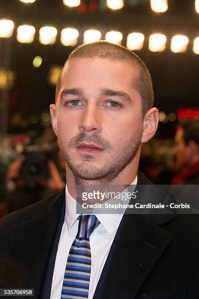 Shia LaBeouf attends the The Necessary Death of Charlie Countryman Premiere during the 63rd Berlinale International Film Festival at Berlinale Palast...