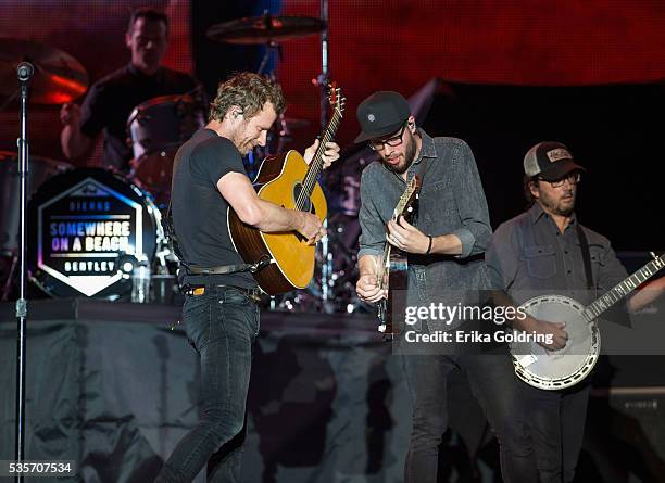 Dierks Bentley performs at LSU Tiger Stadium on May 29, 2016 in Baton Rouge, Louisiana.