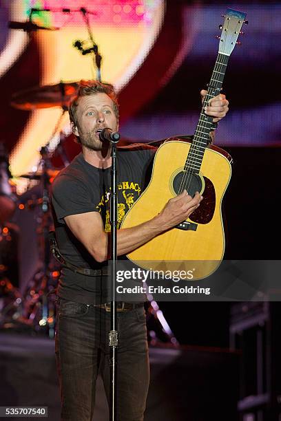 Dierks Bentley performs at LSU Tiger Stadium on May 29, 2016 in Baton Rouge, Louisiana.