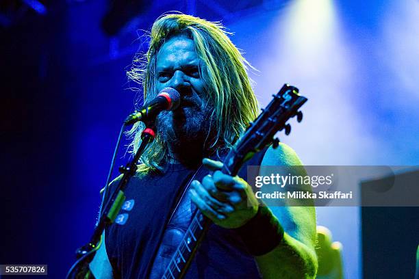 Guitarist Pepper Keenan of Corrosion of Conformity performs at Fox Theater on May 29, 2016 in Oakland, California.