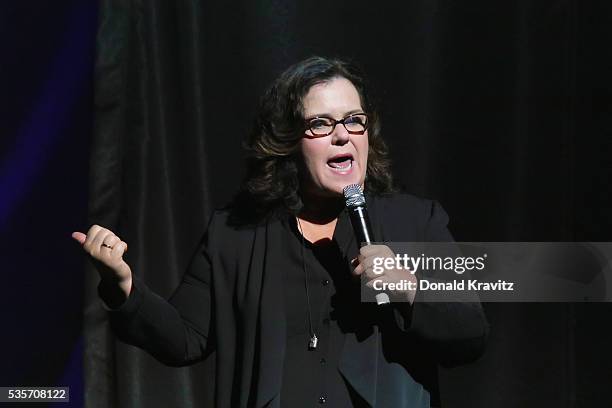 Rosie O'Donnell performs as part of the Cyndi Lauper & Boy George In Concert with guest Rosie O'Donnell at The Borgota Hotel Casino & Spa on May 29,...