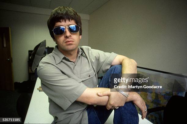 Noel Gallagher of Oasis, portrait London, United Kingdom, 1995.
