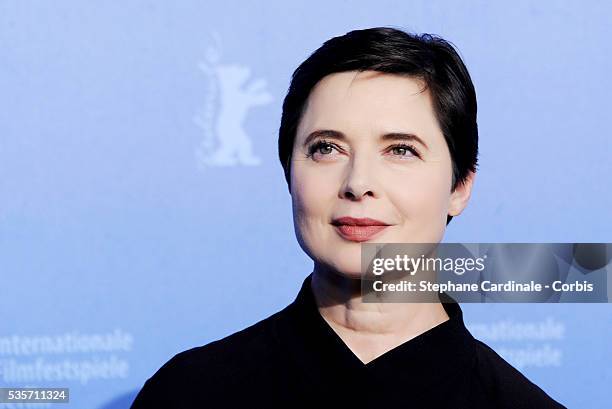 Jury member Isabella Rossellini attends the International Jury Photocall, during the 61st Berlin Film Festival.