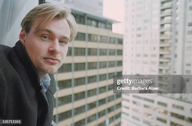 English-American film director Christopher Nolan, 12th December 2000.