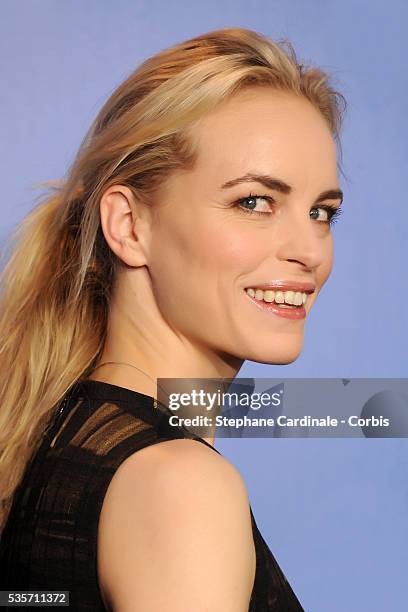 Jury member Nina Hoss attends the International Jury Photocall, during the 61st Berlin Film Festival.