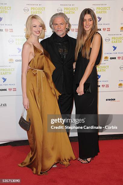 Herrman Buehlbecker and guests attend the Cinema for Peace Gala at the Konzerthaus Am Gendarmenmark, during the 61st Berlin International Film...