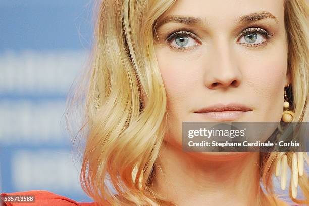 Actress Diane Kruger attends the 'Unknown' Photocall during the 61st Berlin International Film Festival.