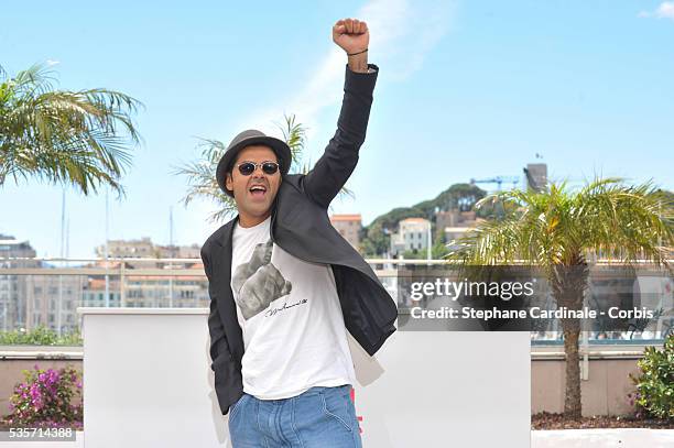 Jamel Debbouze attends the 'Ne Quelque Part' photo call during the 66th Cannes International Film Festival.