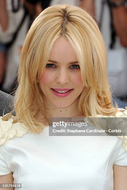 Rachel McAdams at the photo call for "Midnight in Paris" during the 64rd Cannes International Film Festival.