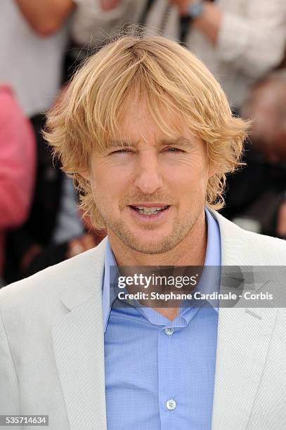 Owen Wilson at the photo call for "Midnight in Paris" during the 64rd Cannes International Film Festival.