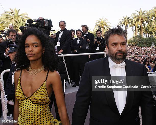 Luc Besson Spouse Virginie Silla Photos Photos and Premium High Res Pictures - Getty Images