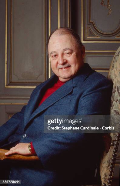 Actor John Hillerman attends the 13th Cognac Crime Film Festival on Avril 9, 1995 in Cognac, France.