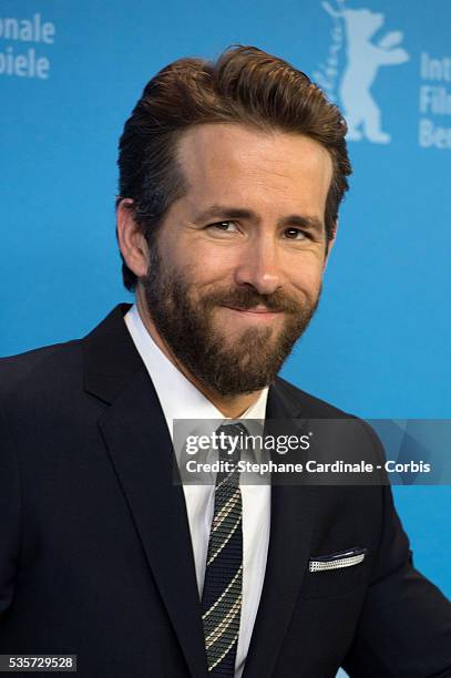 Ryan Reynolds attends the 'Woman in Gold' photocall during the 65th Berlinale International Film Festival on February 9, 2015 in Berlin, Germany.