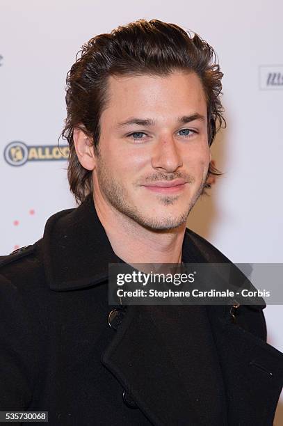 Gaspard Ulliel attends The Lumiere! Le Cinema Invente exhibition preview, at 'Le Grand Palais' on March 26, 2015 in Paris, France.