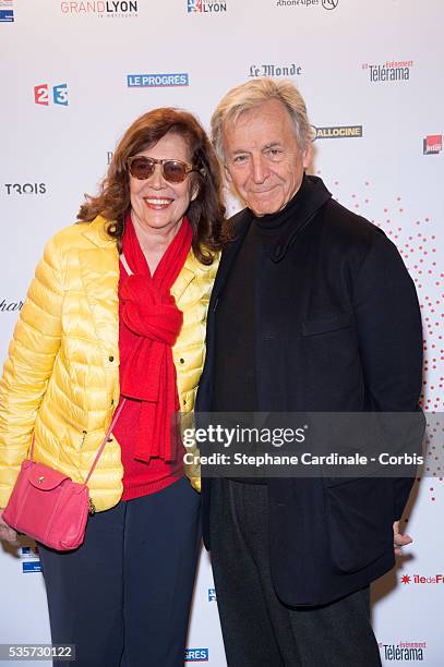 Costa-Gavras and guest attend The Lumiere! Le Cinema Invente exhibition preview, at 'Le Grand Palais' on March 26, 2015 in Paris, France.