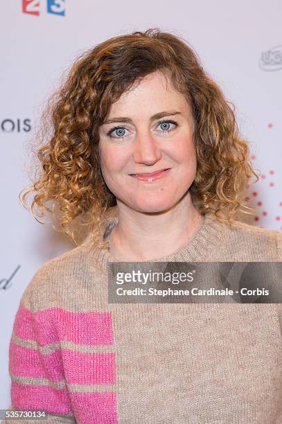 Josephine de Meaux attends The Lumiere! Le Cinema Invente exhibition preview, at 'Le Grand Palais' on March 26, 2015 in Paris, France.