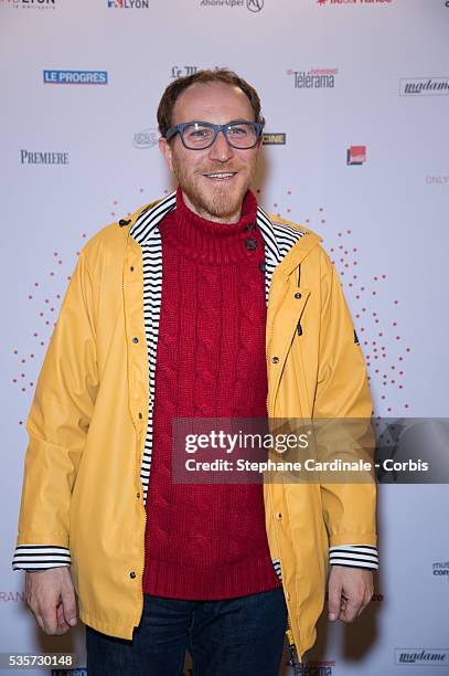 Marius Colucci attends The Lumiere! Le Cinema Invente exhibition preview, at 'Le Grand Palais' on March 26, 2015 in Paris, France.