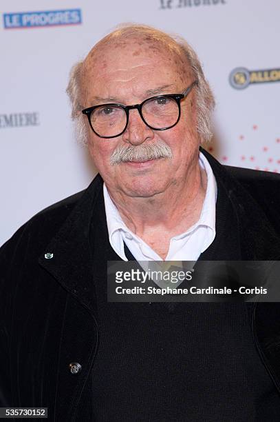 Jean Becker attends The Lumiere! Le Cinema Invente exhibition preview, at 'Le Grand Palais' on March 26, 2015 in Paris, France.