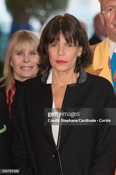 Princess Stephanie of Monaco attends the 40th International Circus Festival on January 17, 2016 in Monaco.