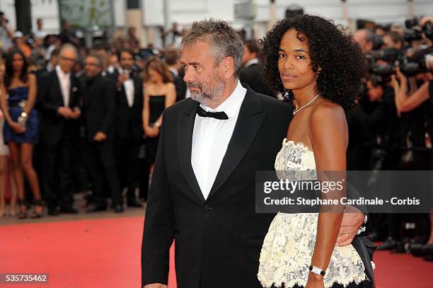 Luc Besson Spouse Virginie Silla Photos Photos and Premium High Res Pictures - Getty Images