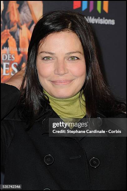 Marianne Denicourt attends "La Source Des Femmes" Premiere at Theatre du Chatelet, in Paris.