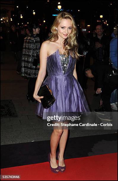 Beatrice Rosen attends the Lancel celebration of "135 Years Of French Legerete" Hosted By Sienna Miller in Paris.