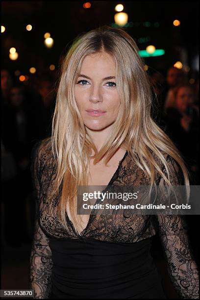 Sienna Miller attends the Lancel celebration of "135 Years Of French Legerete" Hosted By Sienna Miller in Paris.