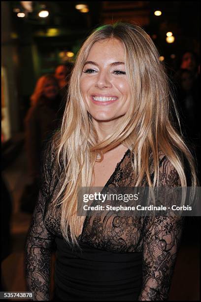 Sienna Miller attends the Lancel celebration of "135 Years Of French Legerete" Hosted By Sienna Miller in Paris.