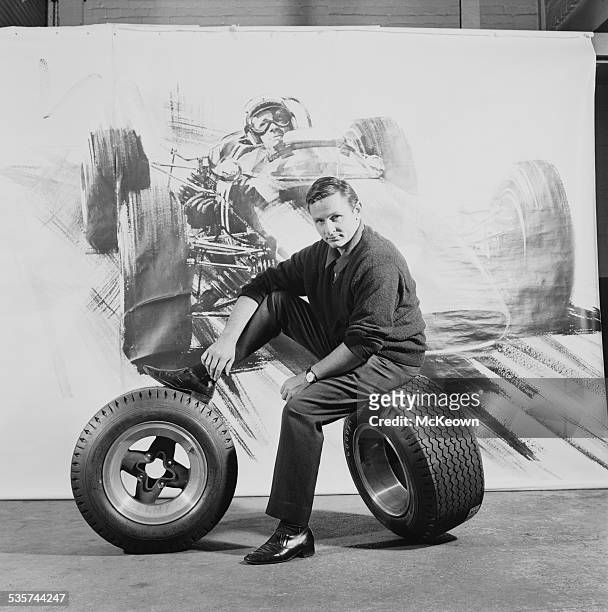 New Zealand race-car driver, designer, and engineer Bruce McLaren , 26th April 1967.