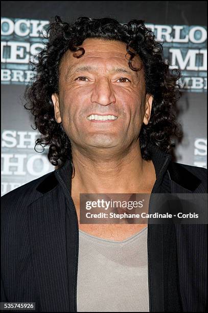 Affif Ben Badra attends the premiere of Sherlock Holmes : A Game of Shadows at Le Grand Rex, in Paris.