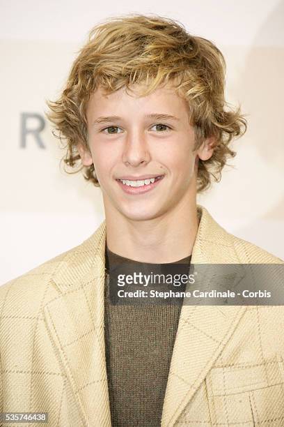 Actor Cayden Boyd at the photocall of "Have Dreams" during Rome Film Festival.