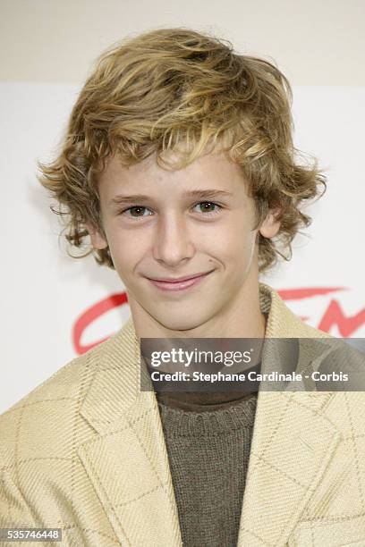 Actor Cayden Boyd at the photocall of "Have Dreams" during Rome Film Festival.