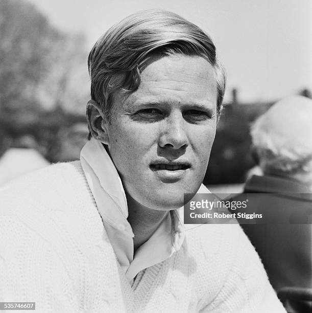 Sussex County Cricket Club player Tony Greig , 1967.