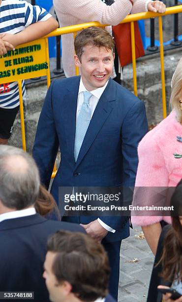 James Blunt attends the wedding of Lady Charlotte and Alejandro Santo Domingo on May 28, 2016 in Granada, Spain.