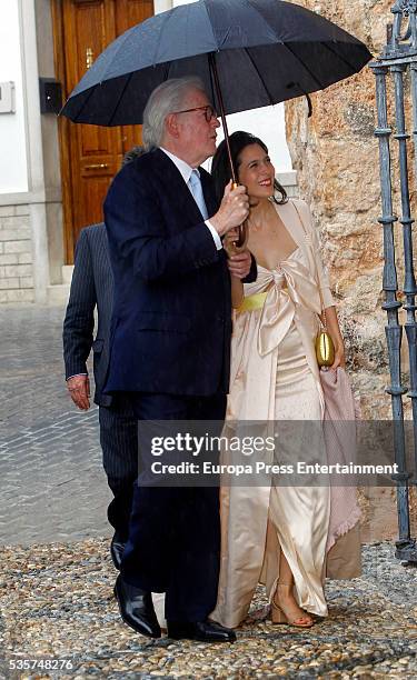 Guests attend the wedding of Lady Charlotte and Alejandro Santo Domingo on May 28, 2016 in Granada, Spain.