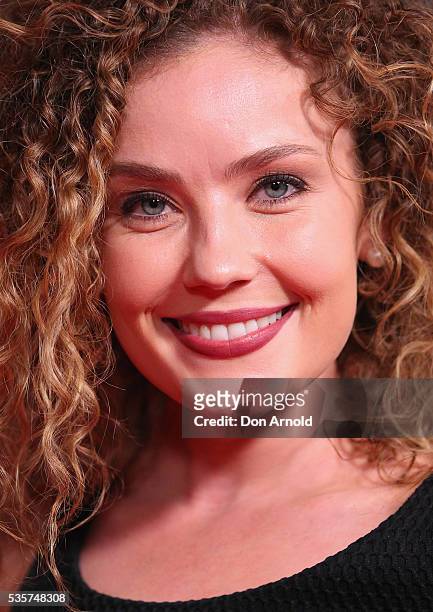 Gracie Gilbert arrives ahead of the Money Monster Australian Premiere at Event Cinemas George Street on May 30, 2016 in Sydney, Australia.