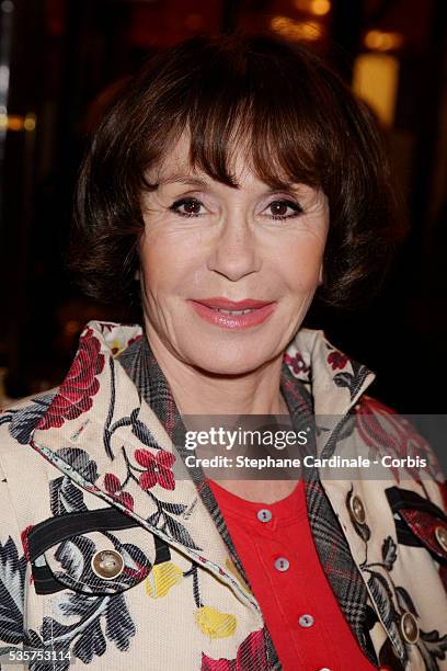 Danielle Evenou attends the "Prix Cazes - Brasserie Lipp 2008" ceremony in Paris.